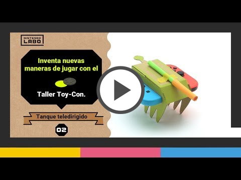 Nintendo Labo en el segundo vídeo de la serie sobre el taller Toy-Con