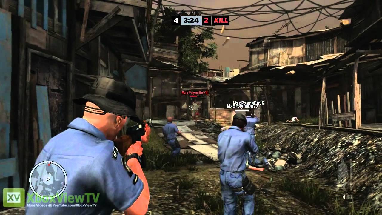 Max Payne 3 trailer del modo multijugador