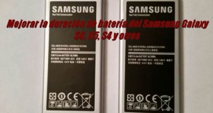 Mejorar la duración de batería del Samsung Galaxy S6, S5, S4 y otros sin ser root