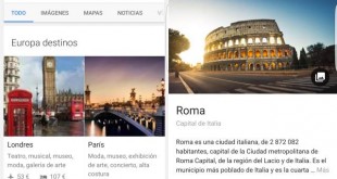 Google Destinations, el buscador que te ayuda a planificar viajes. Google Destinos