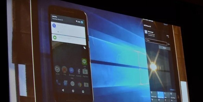 Microsoft tiene previsto tener notificaciones de Android en windows 10 con Cortana