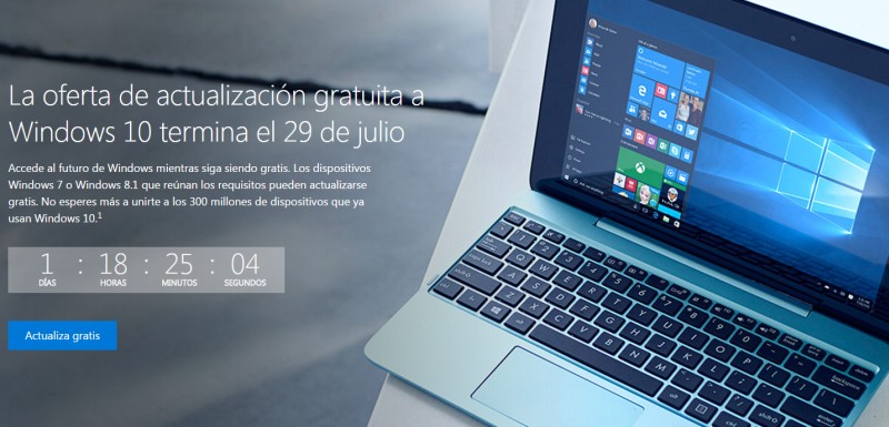 ¿Cómo actualizar Windows 10 gratis? Termina el plazo