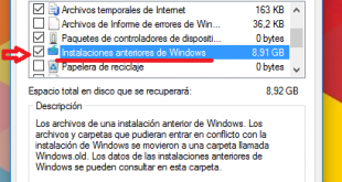 ¿Cómo recuperar espacio en Windows 10? Borrar el Windows antiguo