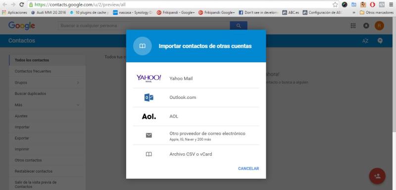 Cómo exportar contactos desde Windows Phone a Android usando Gmail y Outlook