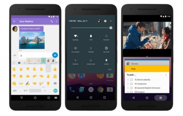 las nuevas funciones en la a versión final de Android 7.0 Nougat ya está disponible en Nexus