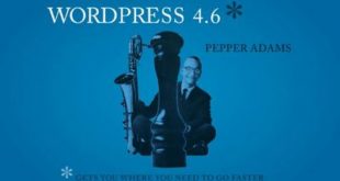 WordPress 4.6.1 Pepper Adams