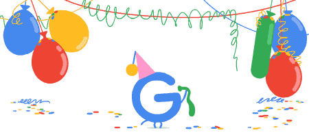 18 cumpleaños de Google. Curiosidades Google.