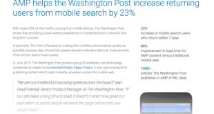 Tercer boletín informativo de Accelerated Mobile Pages (AMP)