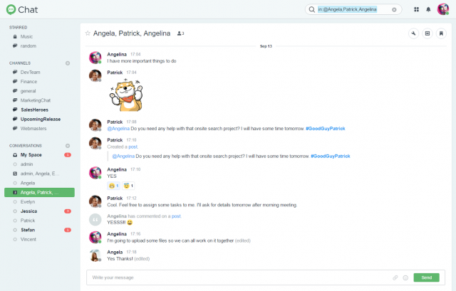 Synology chat
