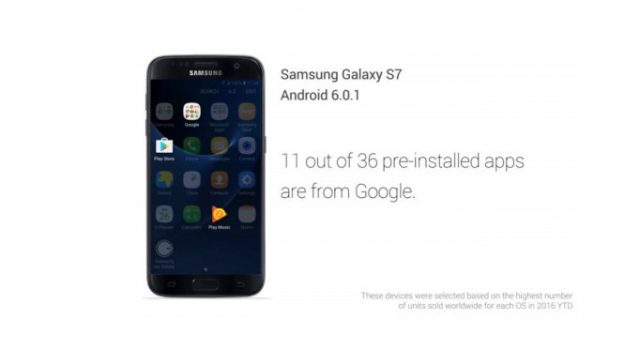 Android s7 11 apps de Google