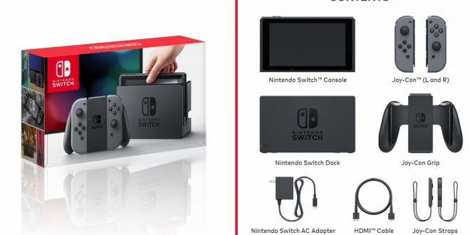 Nintendo Switch saldrá el 3 de marzo por 329,95 euros en España #NintendoSwitch