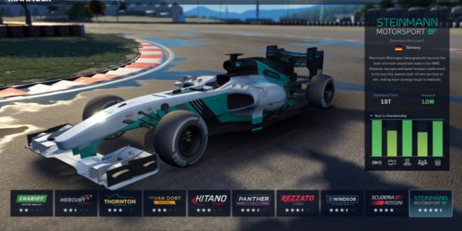 Motorsport Manager disponible de forma gratuita en Steam del 20 al 27 de marzo