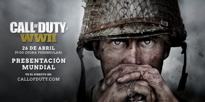 Call of Duty WWII presentación el día 26 de abril a las 19:00