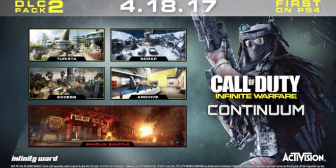 Call of Duty: Infinite Warfare Continuum disponible para PS4 el 18 de abril