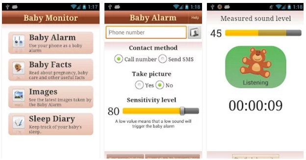 Las mejores aplicaciones de vigilancia por cámara y monitor de Bebé para Android