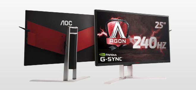 AOC presenta el monitor de AGON de 240Hz con G-SYNC para los gamers más exigentes