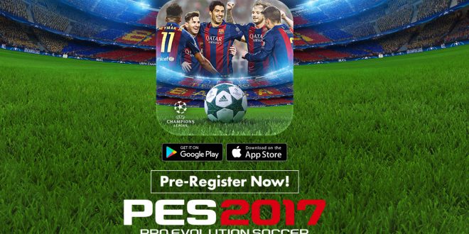 PES 2017 Mobile para Android e iOS