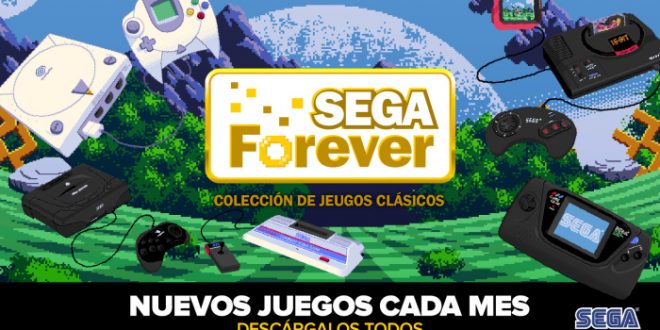 5 juegos gratis de Sega para tu smartphone. SEGA Forever