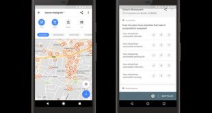 Google Maps permite a sus usuarios incorporar datos sobre lugares accesibles