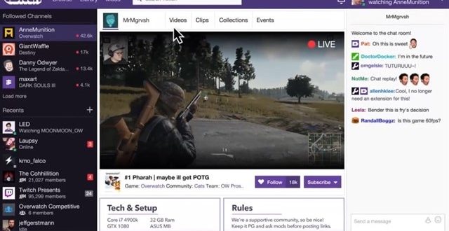Twitch lanza su aplicación de escritorio con videollamadas de hasta cinco personas