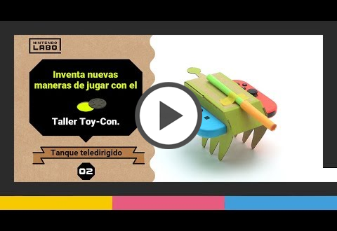 Nintendo Labo en el segundo vídeo de la serie sobre el taller Toy-Con