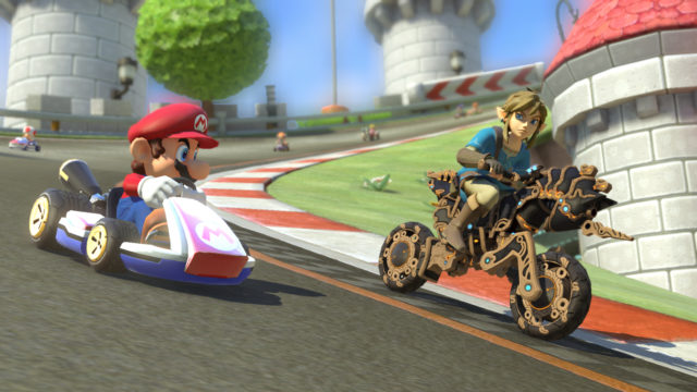 Nuevos elementos de The Legend of Zelda: Breath of the Wild llegan a Mario Kart 8 Deluxe con una nueva actualización gratuita, disponible hoy