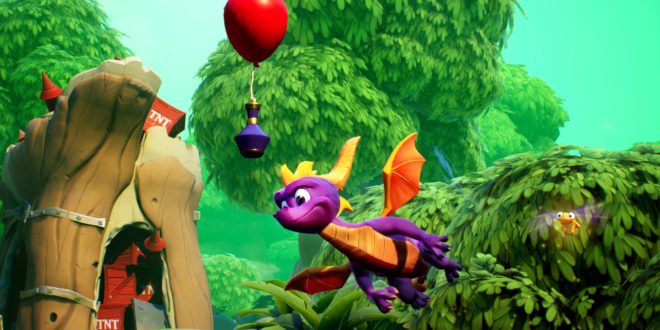 Spyro Reignited Trilogy le pone ritmo Comic-Com