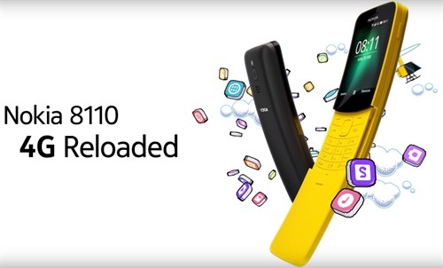 La reedición del Nokia 8810 en móvil banana con KaiOS, Whatsapp y 4G