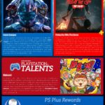 Infografía PlayStation Plus. Los juegos gratis de octubre 2018 Laser League, Friday the 13th: The Game y Baboon!