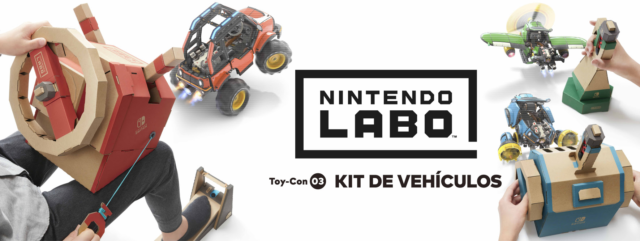 De pequeños inventores a pilotos de carreras con Nintendo Labo: Kit de vehículos