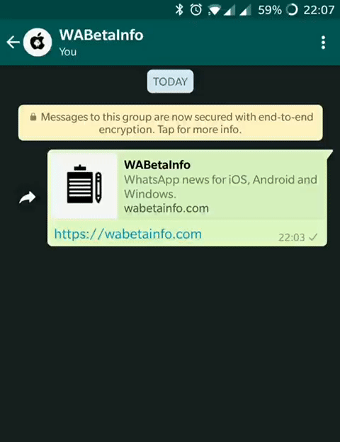 La función de Whatsapp de Deslizar para responder aún no está disponible en Android