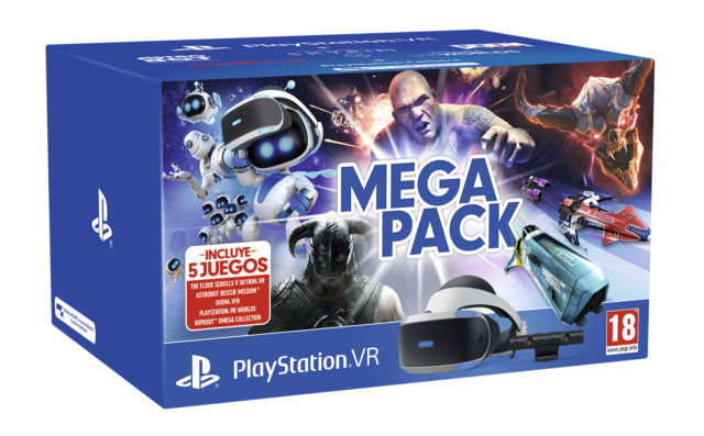 PlayStation anuncia el Mega Pack PlayStation VR con cinco grandes videojuegos