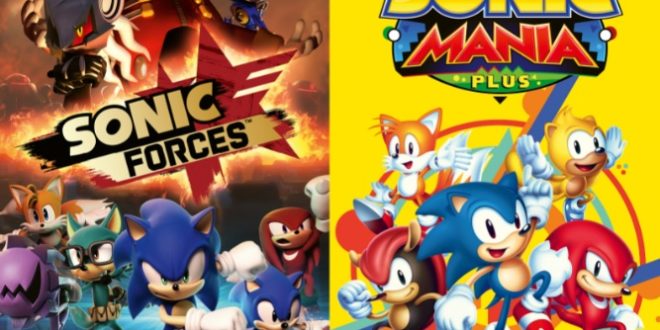 El clásico y el moderno Sonic en una colección única. Sonic Forces y Sonic Manía