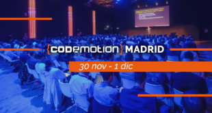 Codemotion Madrid – VII Edición del 30 noviembre al 1 diciembre 2018