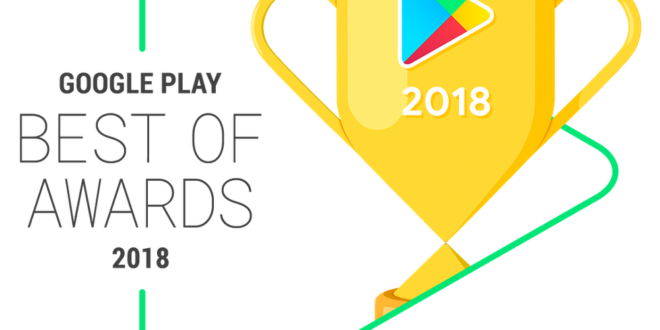 Google Play Best 2018: Las mejores aplicaciones y juegos Android del 2018 en Google Play según Google.
