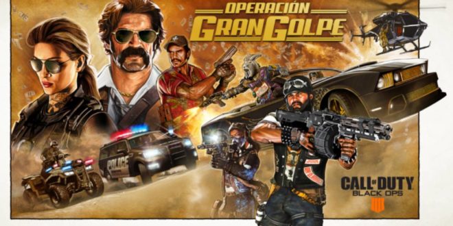 Ya disponible Call of Duty: Black Ops 4 Operación Gran Golpe