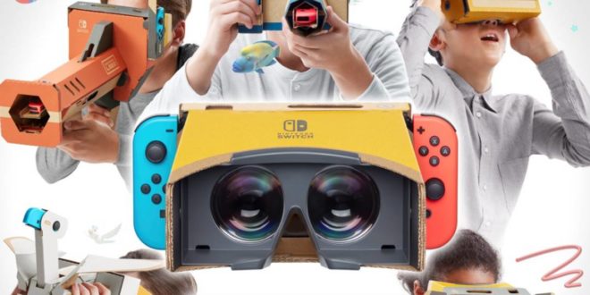 Realidad virtual para compartir en familia. Llega Nintendo Labo: Kit de VR