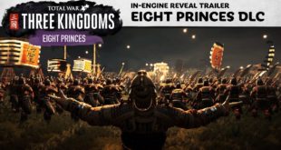 LOS OCHO PRÍNCIPES LLEGARÁN EL 8 DE AGOSTO A Total War: THREE KINGDOMS
