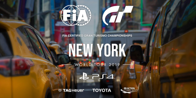 Sigue en directo el World Tour de Gran Turismo Sport desde Nueva York