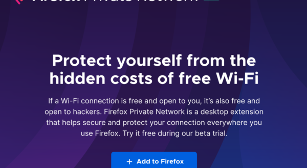 Firefox prueba su propia VPN. Firefox Private Network.