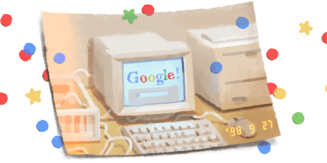 Google el mayor buscador de Internet cumple 21 años: ¡Muchas Felicidades!