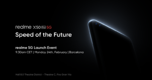 realme anuncia oficialmente su nuevo Flagship: realme X50 Pro 5G, que se presentará en el MWC 2020