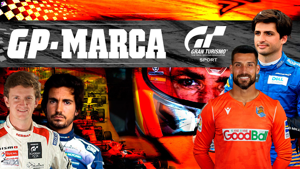 Gran Premio Marca. Carlos Sainz debuta de forma espectacular como piloto virtual