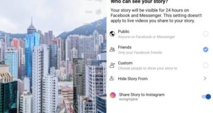 Facebook está probando la publicación cruzada de sus Stories en Instagram