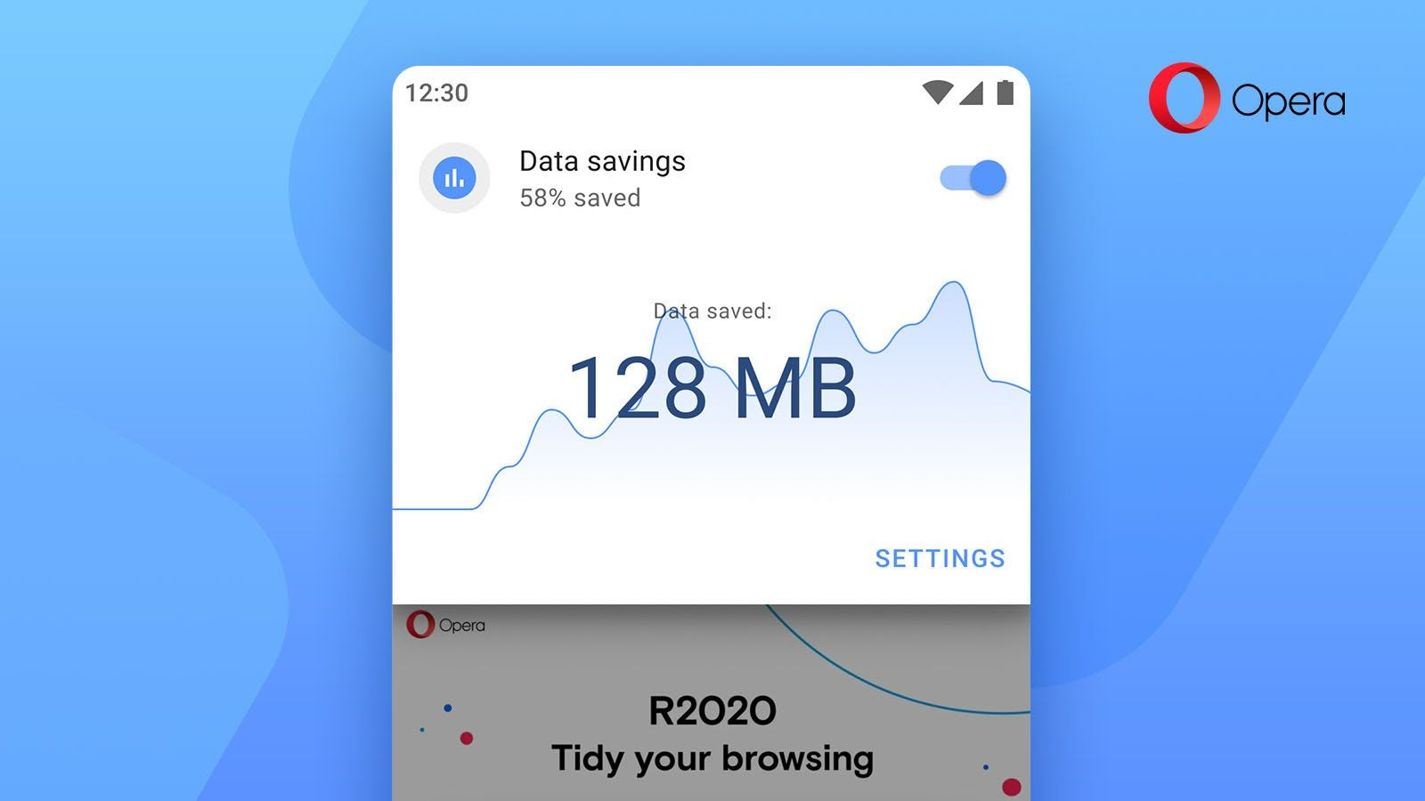 Opera presenta su nueva versión para Android que mejora el ahorro de datos