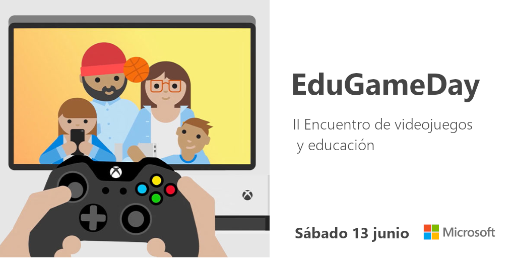 Microsoft junta videojuegos y educación en la segunda edición de #EduGameDay