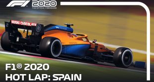 Una vuelta rápida al Circuito de Barcelona-Catalunya con Carlos Sainz y F1 2020