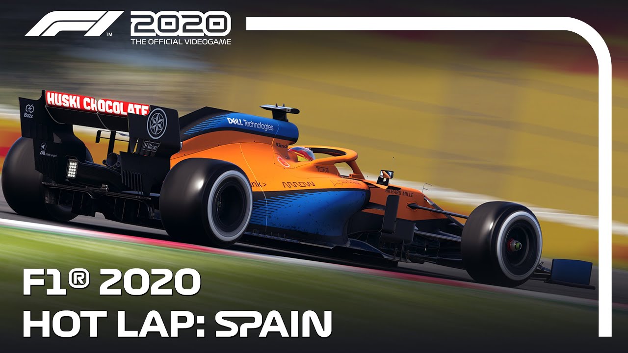 Una vuelta rápida al Circuito de Barcelona-Catalunya con Carlos Sainz y F1 2020