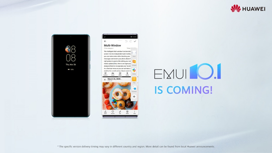 Huawei anuncia los planes de actualización de EMUI 10.1