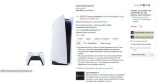 #Fakenews: Sony pone precio a la PlayStation 5 con unidad lectora por 499,99 euros en Amazon Francia pero es un bulo.